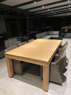 Pooltafel/eettafel, 100 tot 150 cm, Eikenhout, 200 cm of meer, Ophalen of Verzenden