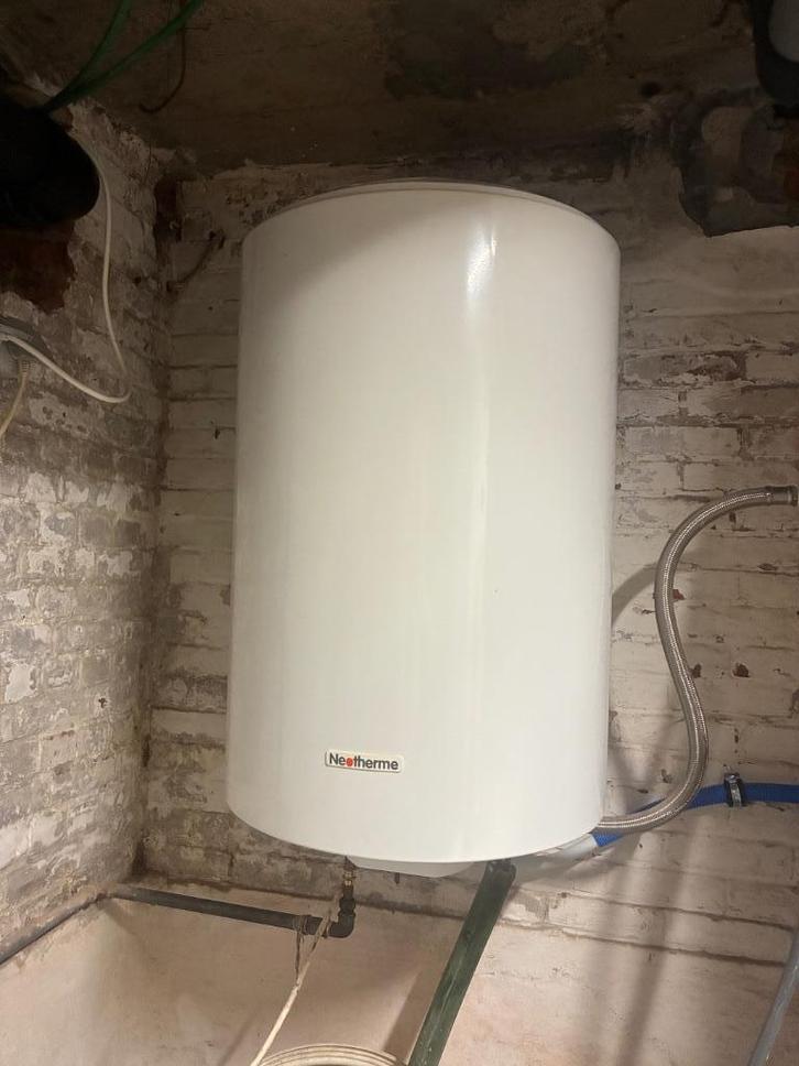 Boiler 100L met veiligheidsgroep te koop, Doe-het-zelf en Bouw, Chauffageketels en Boilers, Boiler, 100 liter of meer, Ophalen