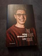 Thijs Delrue - Zeg nooit nooit, Boeken, Ophalen of Verzenden, Zo goed als nieuw, Thijs Delrue; Stig Broeckx