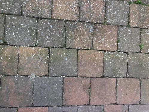 Klinkers 17m2 15x15x5 herfstkleur om te geven, Tuin en Terras, Tegels en Klinkers, Gebruikt, Overige typen, Overige materialen