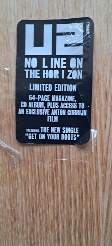 U2 -  No line on the horizon   - boek + CD beschikbaar voor biedingen