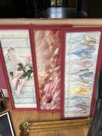 3 ballerina posters in houten lijst, Huis en Inrichting, Ophalen, Gebruikt, 75 tot 100 cm, Minder dan 50 cm