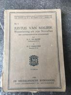 Justus Van Maurik - bloemlezing uit zijn novellen- 1946, Antiquités & Art, Antiquités | Livres & Manuscrits, Enlèvement ou Envoi