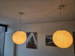 Witte ronde plafondlampen, Huis en Inrichting, Ophalen, Gebruikt