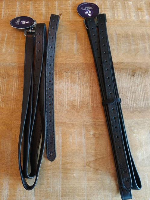Stijgbeugelriemen Cavaletti Collection 150cm zwart NIEUW!, Dieren en Toebehoren, Paarden en Pony's | Hoofdstellen en Tuigage, Nieuw