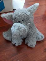 Pluche olifant met kersenpit, Ophalen, Zo goed als nieuw, Olifant