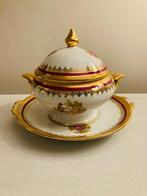 Limoges porselein kleine soep terrine, Ophalen of Verzenden