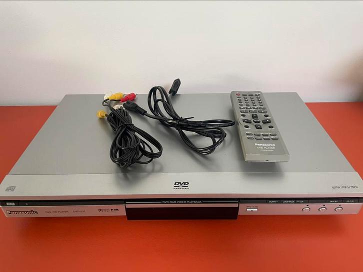 Panasonic DVD-S31 dvd/cd-speler, Audio, Tv en Foto, DVD spelers, Gebruikt, Dvd-speler, Panasonic, Ophalen of Verzenden