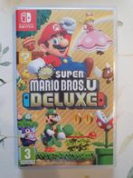 New Super Mario Bros. U Deluxe, Games en Spelcomputers, Ophalen of Verzenden, Zo goed als nieuw, Platform, Vanaf 3 jaar