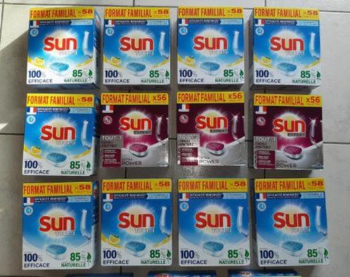 Sun tablettes tout-en-un  pour lave-vaisselle 56 ou 58 doses, Maison & Meubles, Produits de nettoyage, Produit de nettoyage, Enlèvement ou Envoi