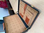 vintage aktetas, Handtassen en Accessoires, Koffers, 50 tot 60 cm, Slot, Leer, Ophalen of Verzenden