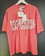 Essentiel Antwerp roze T-shirt met logo – maat 1 (EU 36/S), Enlèvement ou Envoi, Rose