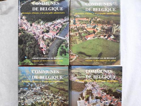 Dictionnaire des Communes de Belgique, 4 vol - Hervé Hasqui, Livres, Histoire nationale, Comme neuf, 20e siècle ou après, Enlèvement ou Envoi