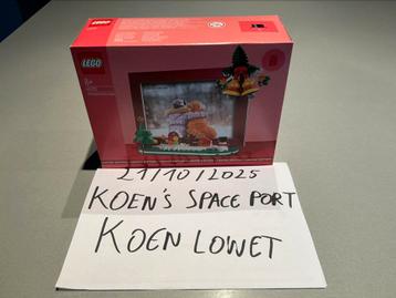 Lego Holiday 40702 Kerstfotolijst beschikbaar voor biedingen
