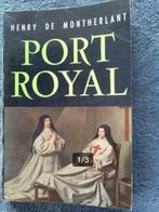 "Port-Royal" Henry de Montherlant (1954), Théâtre, Utilisé, Henry de Montherlant, Enlèvement ou Envoi