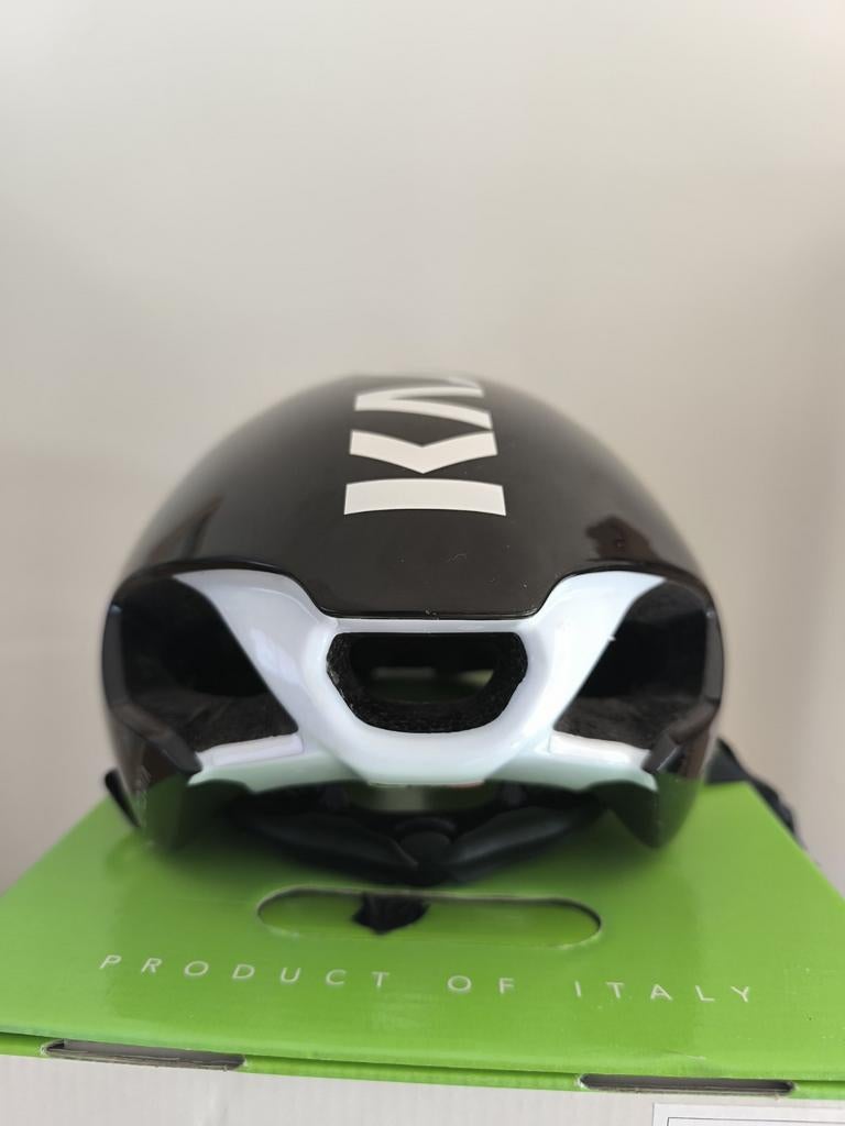 Zwarte helm KASK, Fietsen en Brommers, Brommerhelmen, Medium, Ophalen