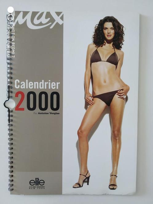 ANTOINE VERGLAS ELITE MODELS 2000 Max-kalender - nieuw., Boeken, Tijdschriften en Kranten, Zo goed als nieuw, Glossy, Ophalen of Verzenden