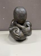 Brons beeld - Theresa Gilder Bronze Resin Sculpture Mother a, Antiquités & Art, Enlèvement ou Envoi