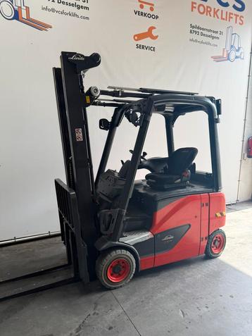 LINDE HEFTRUCK E16PH TRIPLEX 5,5m 2421u + garantie, Linde, Électrique, Enlèvement, Chariot élévateur