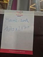 Houten merantie deur nieuw, Doe-het-zelf en Bouw, Deuren en Vliegenramen, Ophalen, 80 tot 100 cm, 215 cm of meer, Nieuw