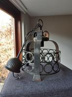 Smeedijzeren lamp, Minder dan 50 cm, Overige materialen, Gebruikt, Ancien