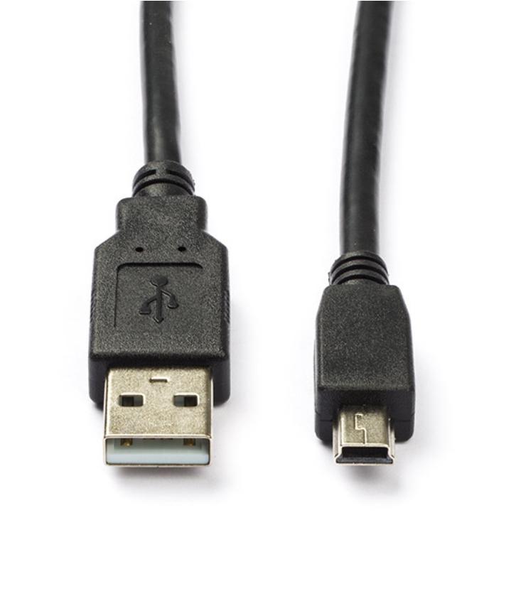 USB Mini-B kabel, Computers en Software, Pc- en Netwerkkabels, Zo goed als nieuw, Ophalen of Verzenden