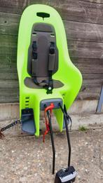 fietsstoeltje, Fietsen en Brommers, Fietsaccessoires | Fietsstoeltjes, Achterzitje, Voetsteuntjes, Zo goed als nieuw, Ophalen