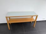 Side table, Huis en Inrichting, Tafels | Sidetables, Ophalen, Gebruikt, 100 tot 150 cm, Glas