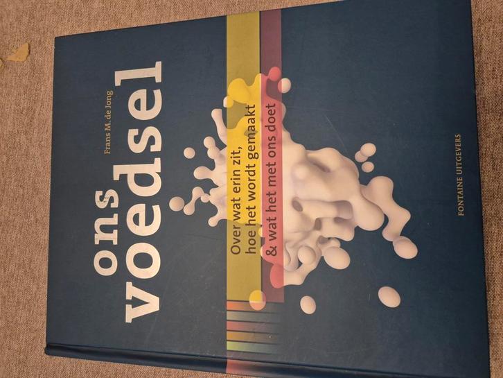 Frans M. de Jong - Ons voedsel, Boeken, Kookboeken, Nieuw, Ophalen