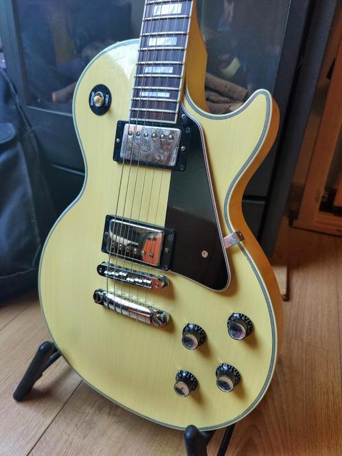 Gibson Les Paul Classic Custom Cream, Musique & Instruments, Instruments à corde | Guitares | Électriques, Utilisé, Solid body