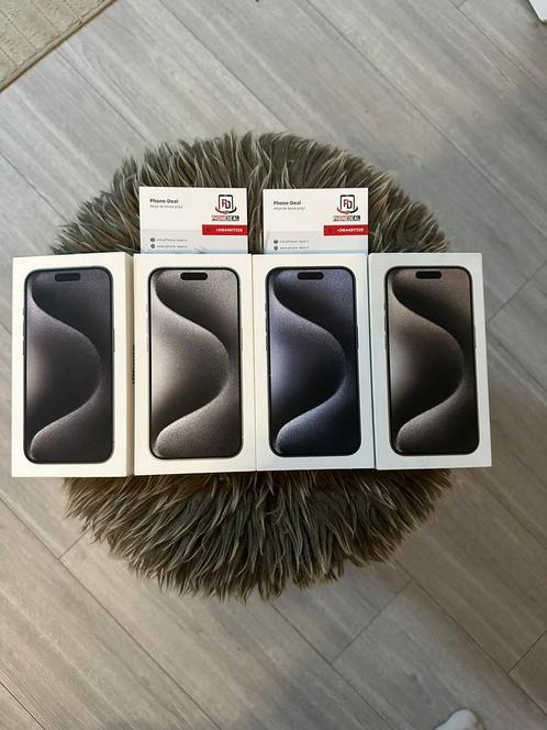 iPhone 15 pro 128  black blue naturel white titanium geseald, Telecommunicatie, Mobiele telefoons | Apple iPhone, Ophalen of Verzenden