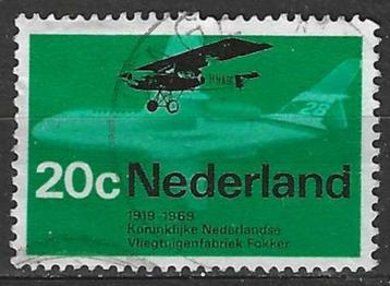Nederland 1968 - Yvert 875 - Luchtvaart - Fokker   (ST)