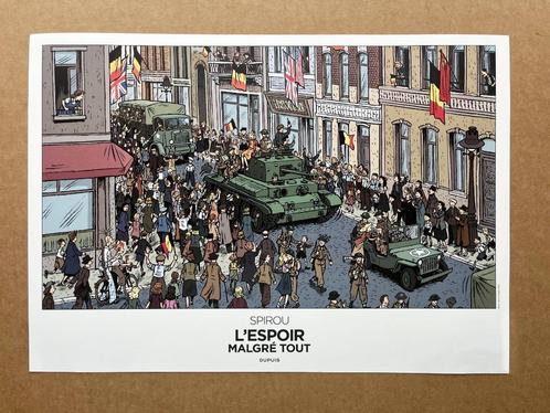 Ex-libris - Spirou - L'espoir malgré tout - Dupuis 2022, Boeken, Stripverhalen, Verzenden