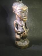 SONGYE FETTISJ FIGUUR (ca,1955) 33cm - DR Congo, Antiek en Kunst, Ophalen of Verzenden