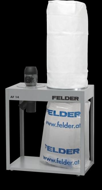 Afzuigmachine voor hout Felder af14. Gebruiktvoor demo., Enlèvement