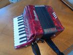 Accordeon, Muziek en Instrumenten, Accordeons, Overige formaten, Nieuw, Toetsaccordeon, Met riemen