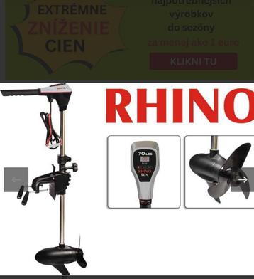 Rhino BLX 70 12v borsteloze buitenboordmotor  beschikbaar voor biedingen