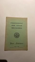 Livret programme des jeux scéniques Franchimont Theux 1950, Enlèvement ou Envoi