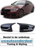Zwart Spiegel Spiegelkappen Evo Look Voor Bmw 5 Serie G30 G3, Verzenden