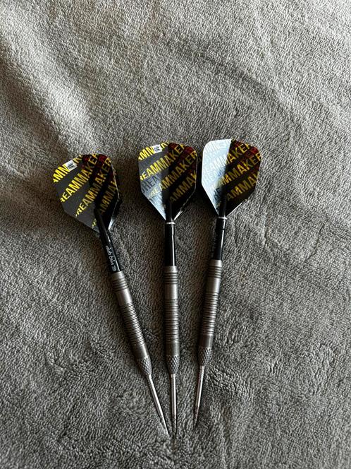 Target - Dimitri vd Bergh, Sport en Fitness, Darts, Gebruikt, Pijlen, Ophalen
