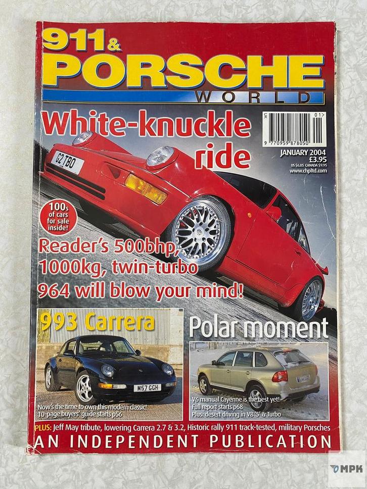 911 Porsche World Magazine January 2004 #118, Boeken, Auto's | Folders en Tijdschriften, Gelezen, Ophalen of Verzenden