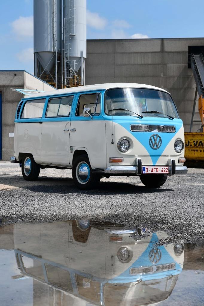 VW T2 A Bus – 1970 | Nieuwe motor (2019), Auto's, Volkswagen, Particulier, Transporter, Benzine, 3 deurs, Handgeschakeld, Blauw
