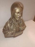 Prachtig gipsen buste beeld / 30 cm hoog, Antiek en Kunst, Ophalen