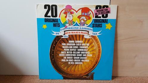 20 ORIGINAL HITS - 20 ORIGINAL STARS - VERZAMEL LP (1976), Cd's en Dvd's, Vinyl | Verzamelalbums, Zo goed als nieuw, Pop, 10 inch