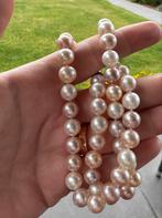Parelketting met echte parels, Handtassen en Accessoires, Kettingen, Ophalen, Zo goed als nieuw