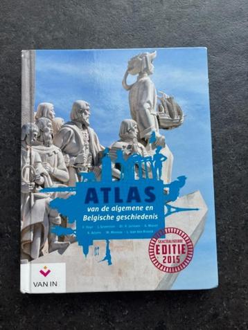 Atlas van de algemene en Belgische geschiedenis beschikbaar voor biedingen