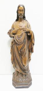 Ouro Artesania - houtgesneden beeld Heilig Hart [1752], Ophalen of Verzenden