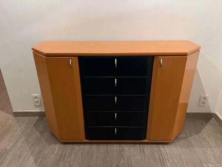 Dressoir met schuiven voor slaapkamer, Maison & Meubles, Armoires | Penderies & Garde-robes, Utilisé, 200 cm ou plus, 200 cm ou plus