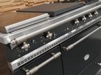 🔥Luxe Fornuis Lacanche 110cm zwart rvs 2 ovens teppan yaki, 60 cm of meer, Ophalen of Verzenden, Zo goed als nieuw, Energieklasse A of zuiniger