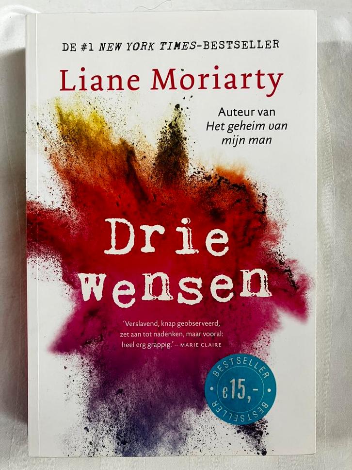 Liane Moriarty - Drie wensen, Boeken, Literatuur, Zo goed als nieuw, Ophalen of Verzenden